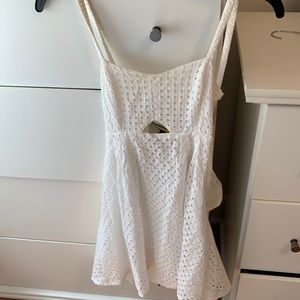 White summery dress